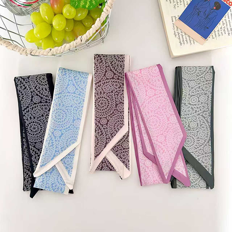 Ascot Neck Scarf - 2026 New Arrival Women Geometric Floral
