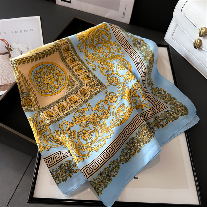 Ascot Neck Scarf - 2025 New Fashion 70X70cmPrinted Women's Scarf