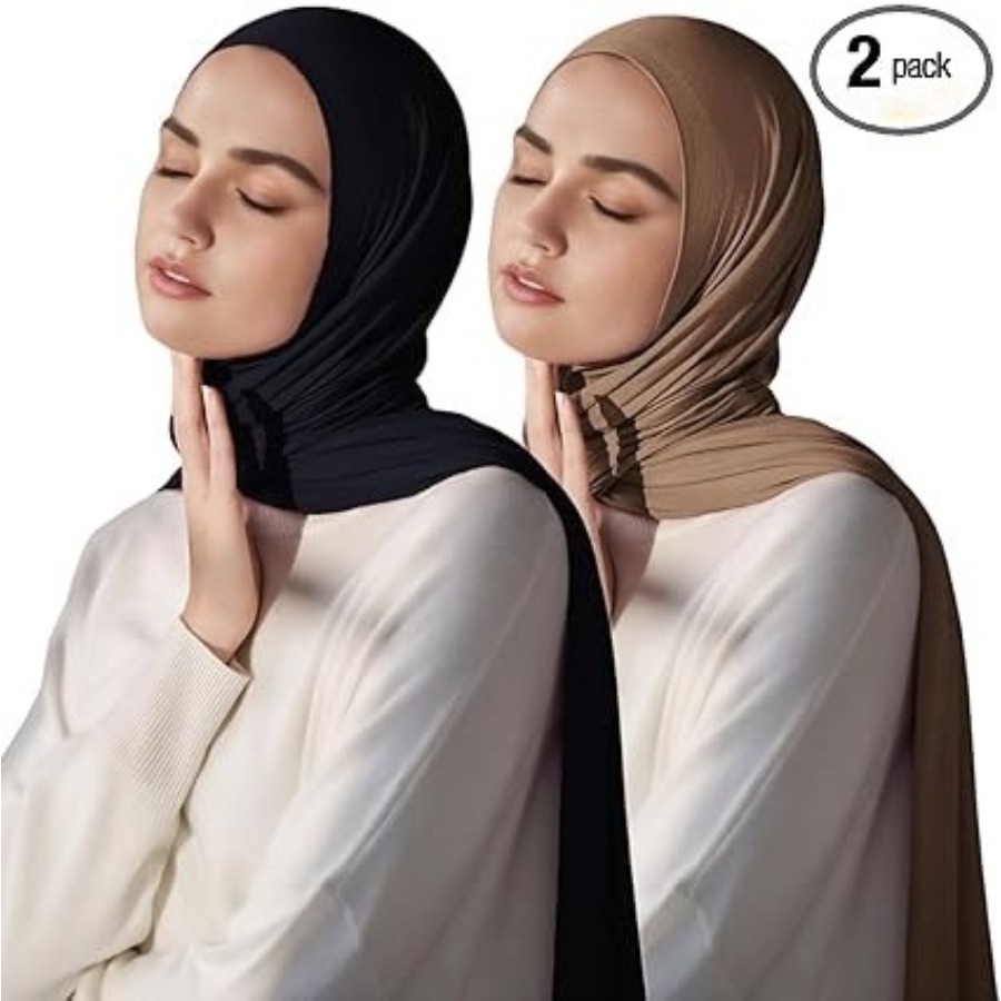 Head Wrap Turban - Muslim Hijab for Women Scarf Large