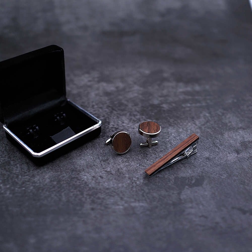 High Quality Cuff links neckti - Tie Bar Set Gift recensione e prezzo