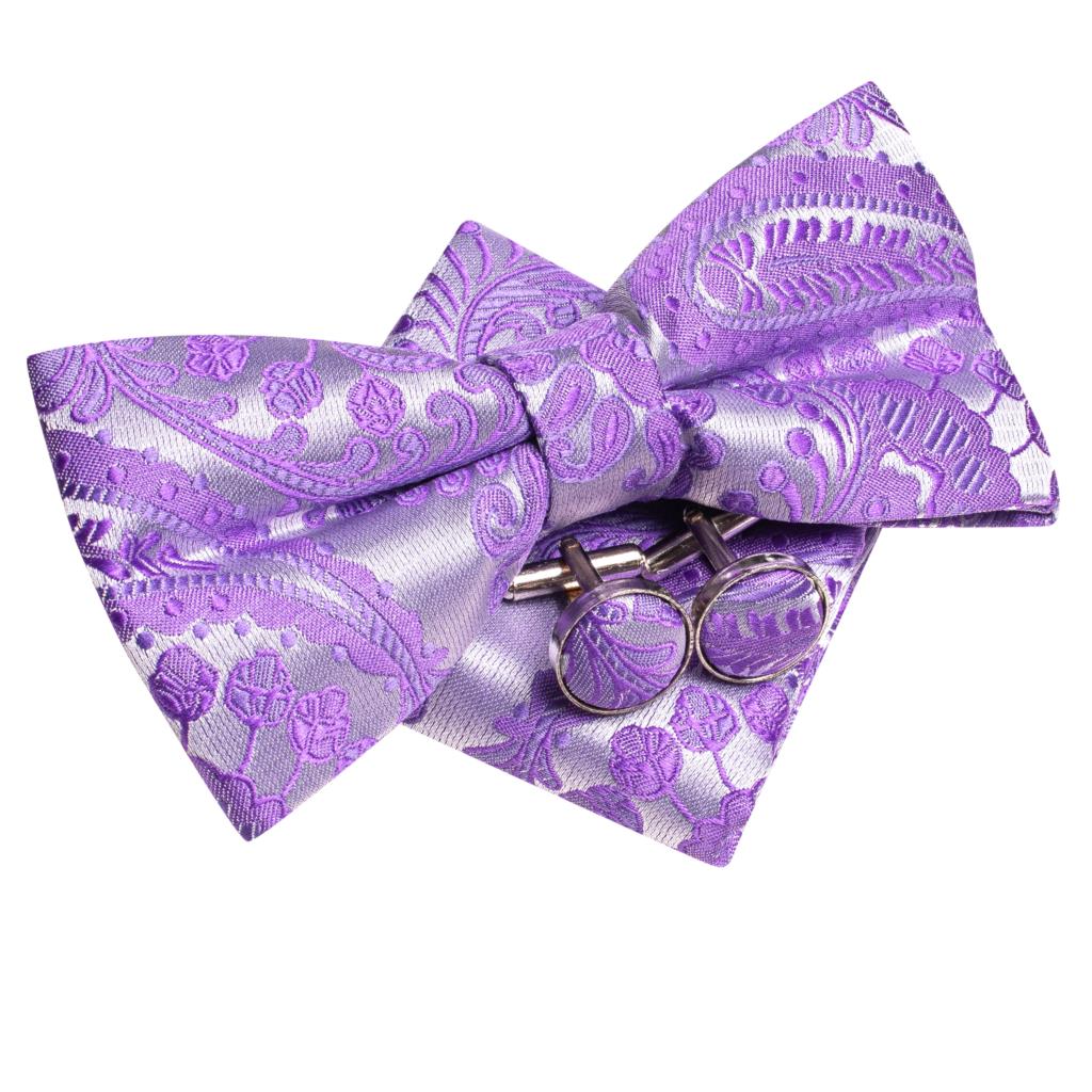Purple Lilac Lavender Pansy Vi - Bow Tie Pre Tied recensione e prezzo