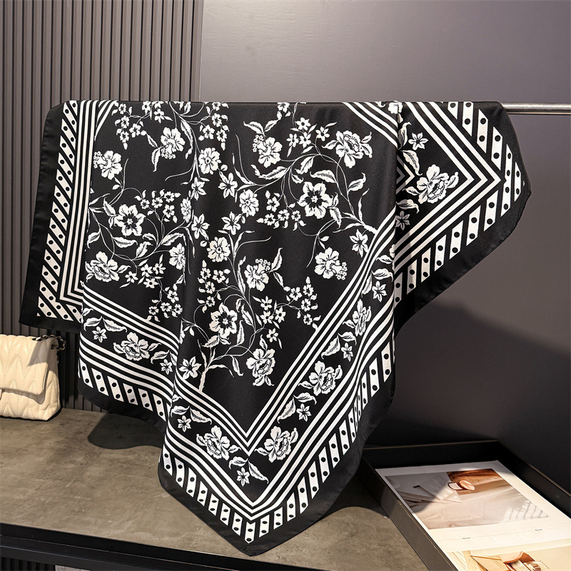 1pcs 90*90cm Floral Printed La - Bandana Cotton recensione e prezzo