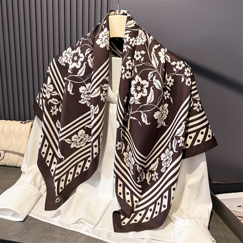 1pcs 90*90cm Floral Printed La - Bandana Cotton recensione e prezzo