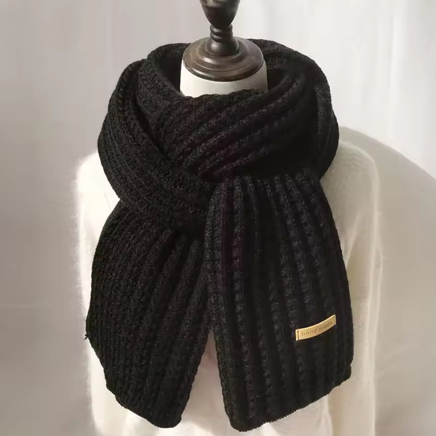 Thick Cable Knit Warm Cashmere - Muffler Men Wool recensione e prezzo