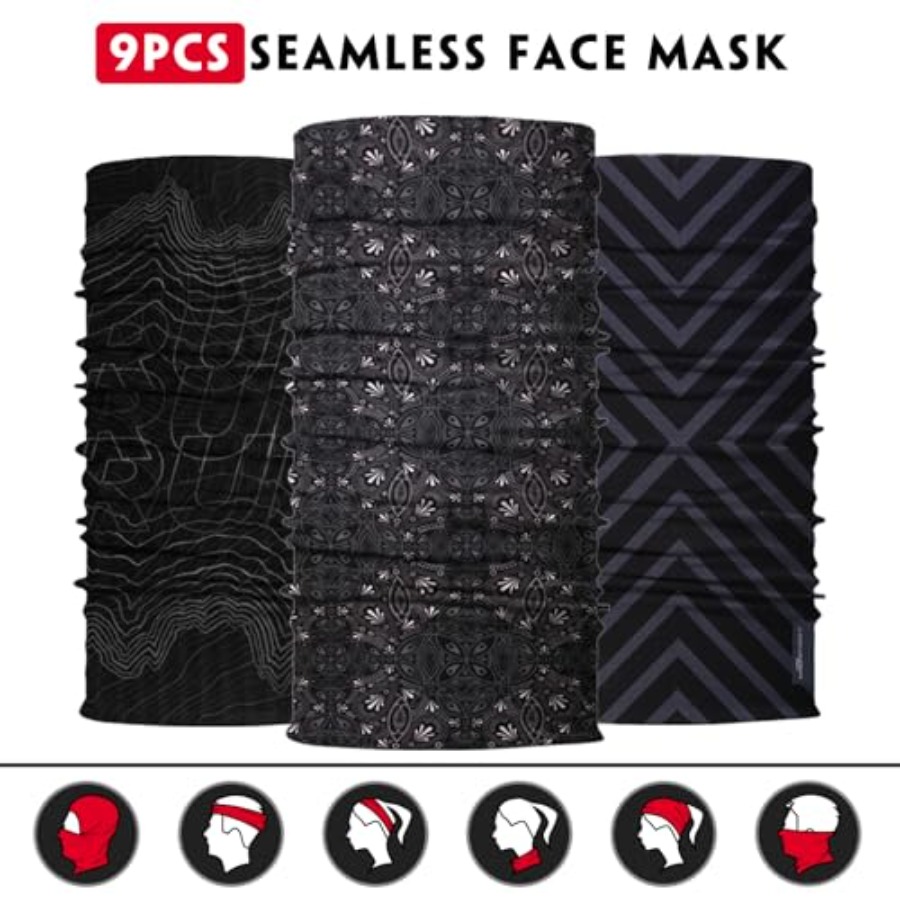 Neck Gaiter for Men Women Head - Face Scarf Mask recensione e prezzo