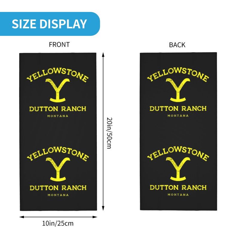 Yellowstone Dutton Ranch Print - Neck Warmer Tube recensione e prezzo