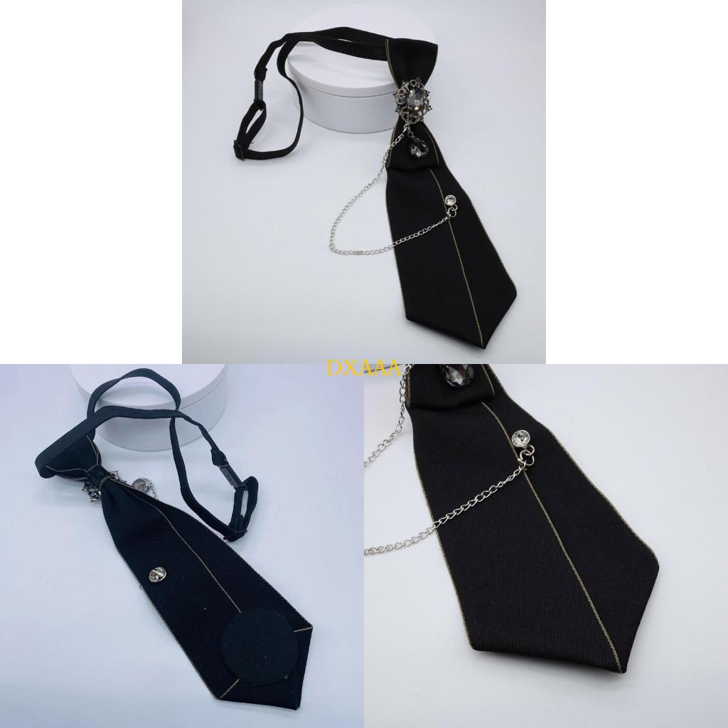 DXAA Women Gothic Tie Uniform  - Bow Tie Pre Tied recensione e prezzo