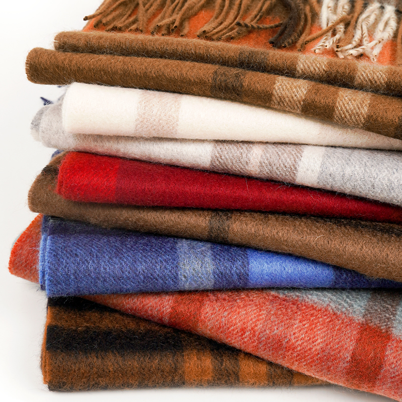 100% Cashmere Scarf   Plaid  W - Muffler Men Wool recensione e prezzo