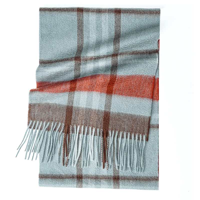 100% Cashmere Scarf   Plaid  W - Muffler Men Wool recensione e prezzo