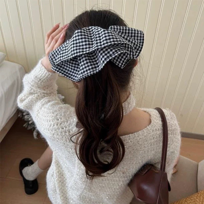Extra Large Plaid Hair Ties El - Silk Tie Striped recensione e prezzo