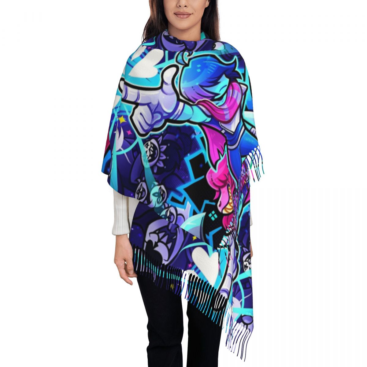 Deltarunes  Shawl Wraps Womens - Pashmina Wrap Large recensione e prezzo