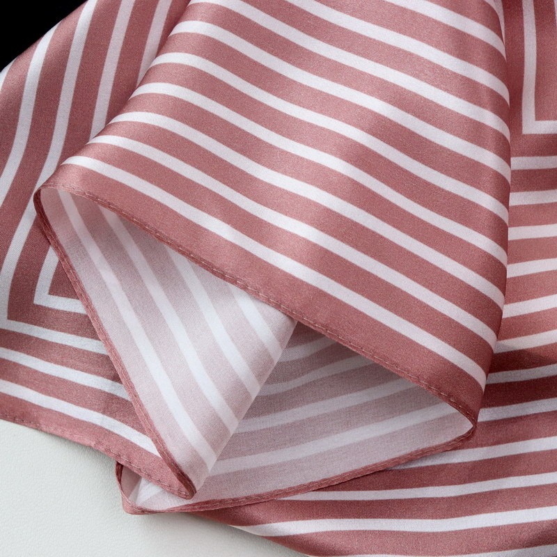 100% Pure Silk Scarf Women Hij - Silk Tie Striped recensione e prezzo
