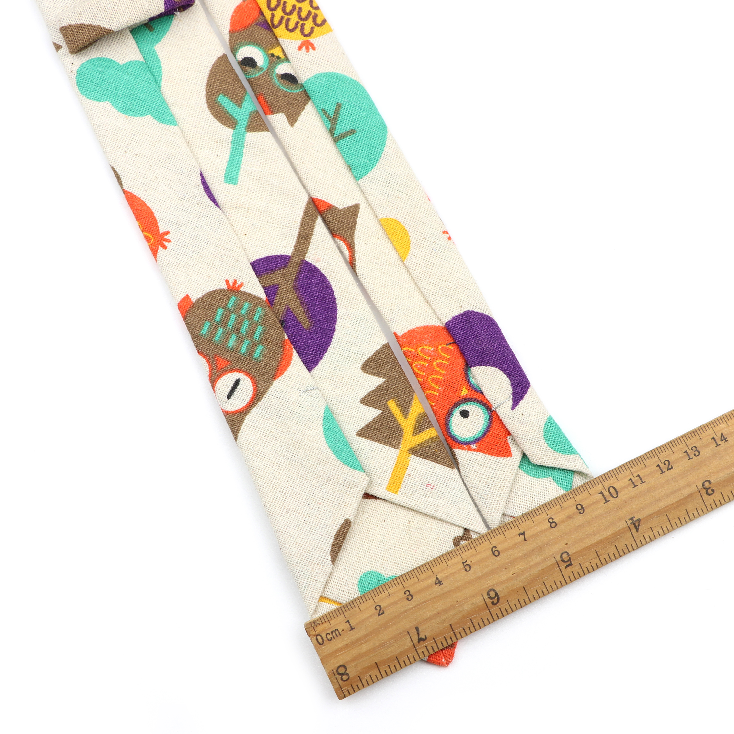 Novelty Cartoon Linen Tie For  - Skinny Tie Men recensione e prezzo