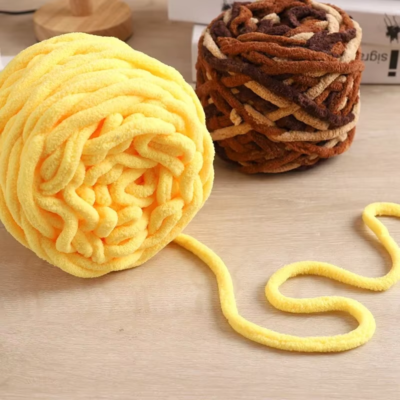3PCS 300g Chenille Knitting Ya - Woven Scarf Blanket recensione e prezzo