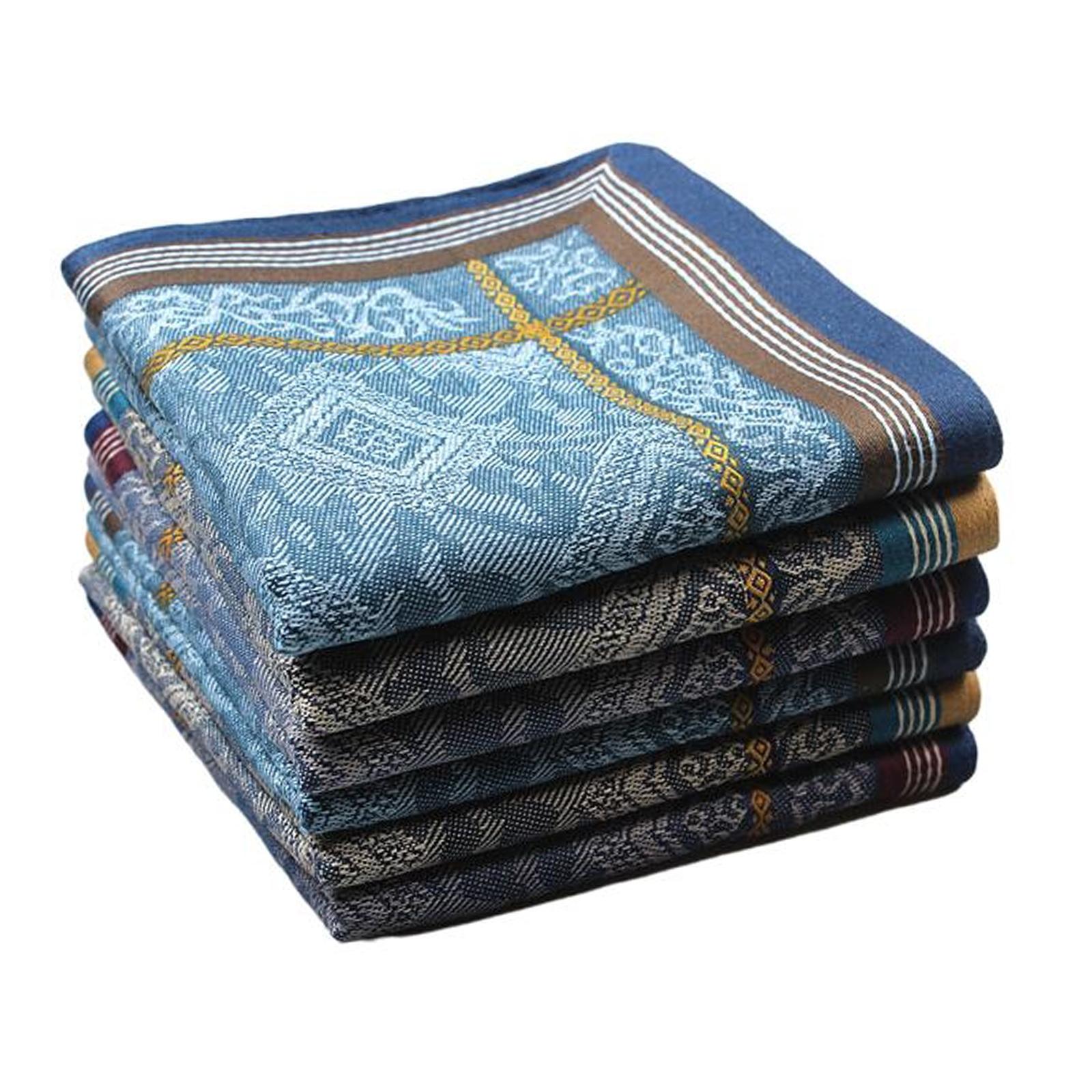 3Pcs Pocket Square Hankies Jac - Handkerchief Cotton Men recensione e prezzo
