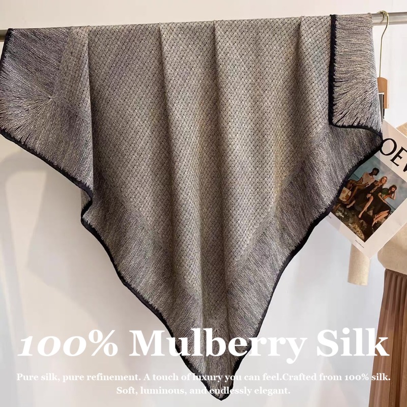 Oversized 110x110cm Real Silk  - Pashmina Wrap Large recensione e prezzo