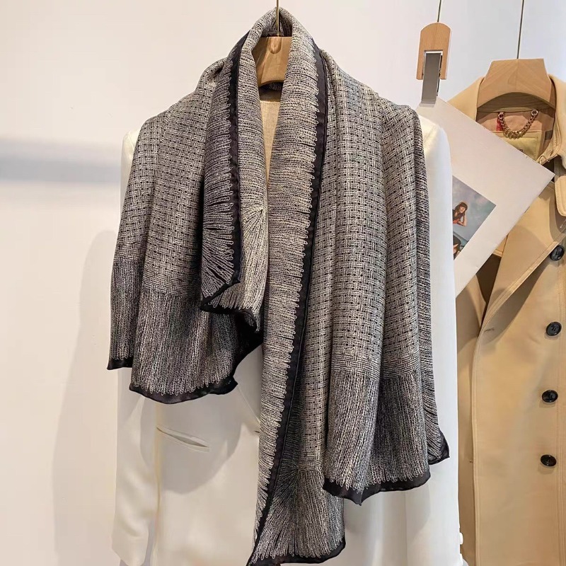Oversized 110x110cm Real Silk  - Pashmina Wrap Large recensione e prezzo