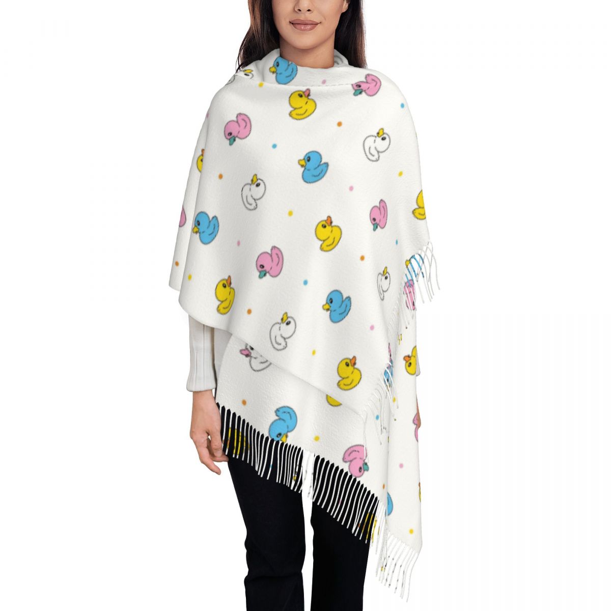 Women's Scarf with Tassel Cute - Pashmina Wrap Large recensione e prezzo