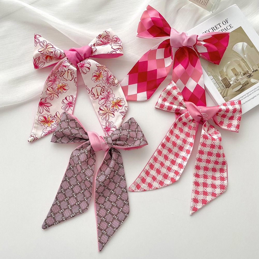 2-6pcs/set Silk Satin Scarf Wo - Ascot Neck Scarf recensione e prezzo