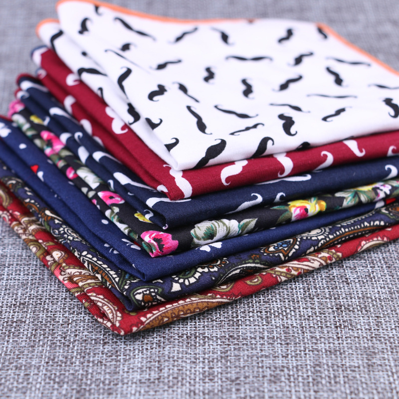 Fashion Cotton Pocket Square F - Handkerchief Cotton Men recensione e prezzo