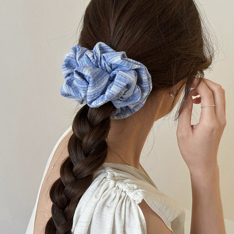 2024 Korea Fashion Stripe Hair - Silk Tie Striped recensione e prezzo
