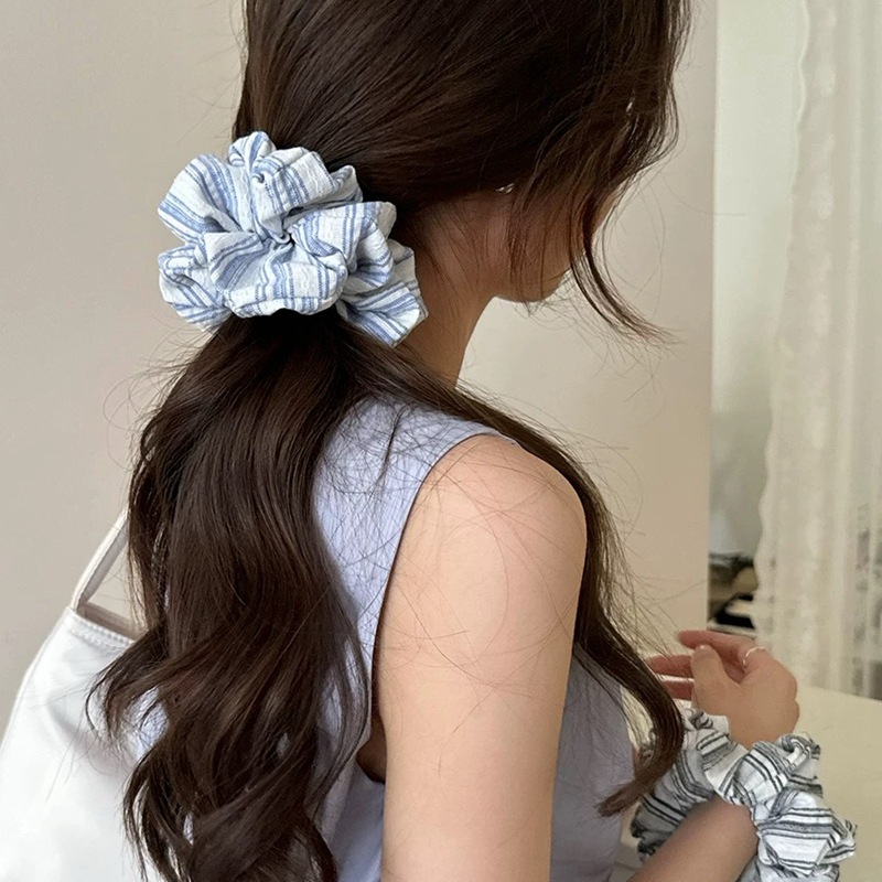 2024 Korea Fashion Stripe Hair - Silk Tie Striped recensione e prezzo