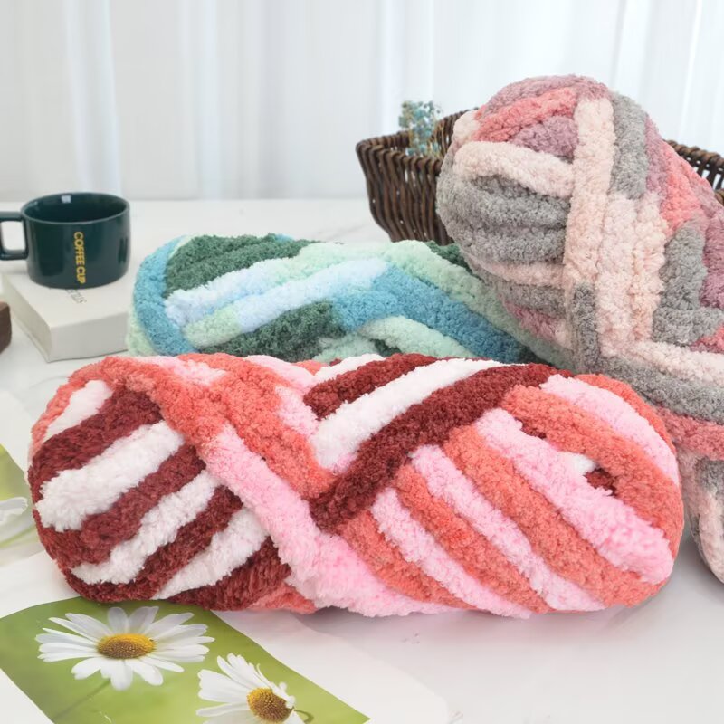 Cat Tail Yarn, Extra Thick Ice - Woven Scarf Blanket recensione e prezzo