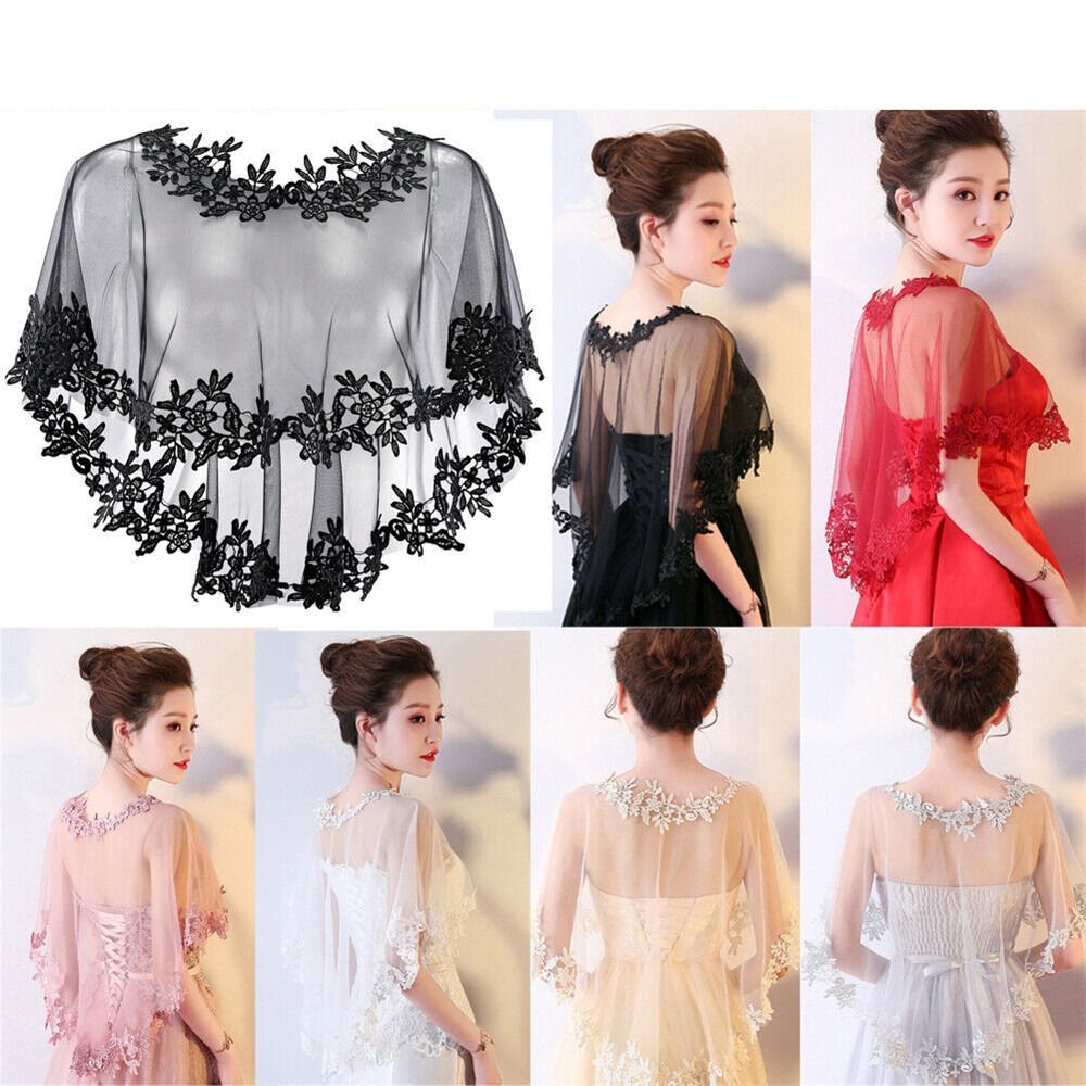 Fashion Lace Short Sleeve Shru - Stole Wedding Shawl recensione e prezzo