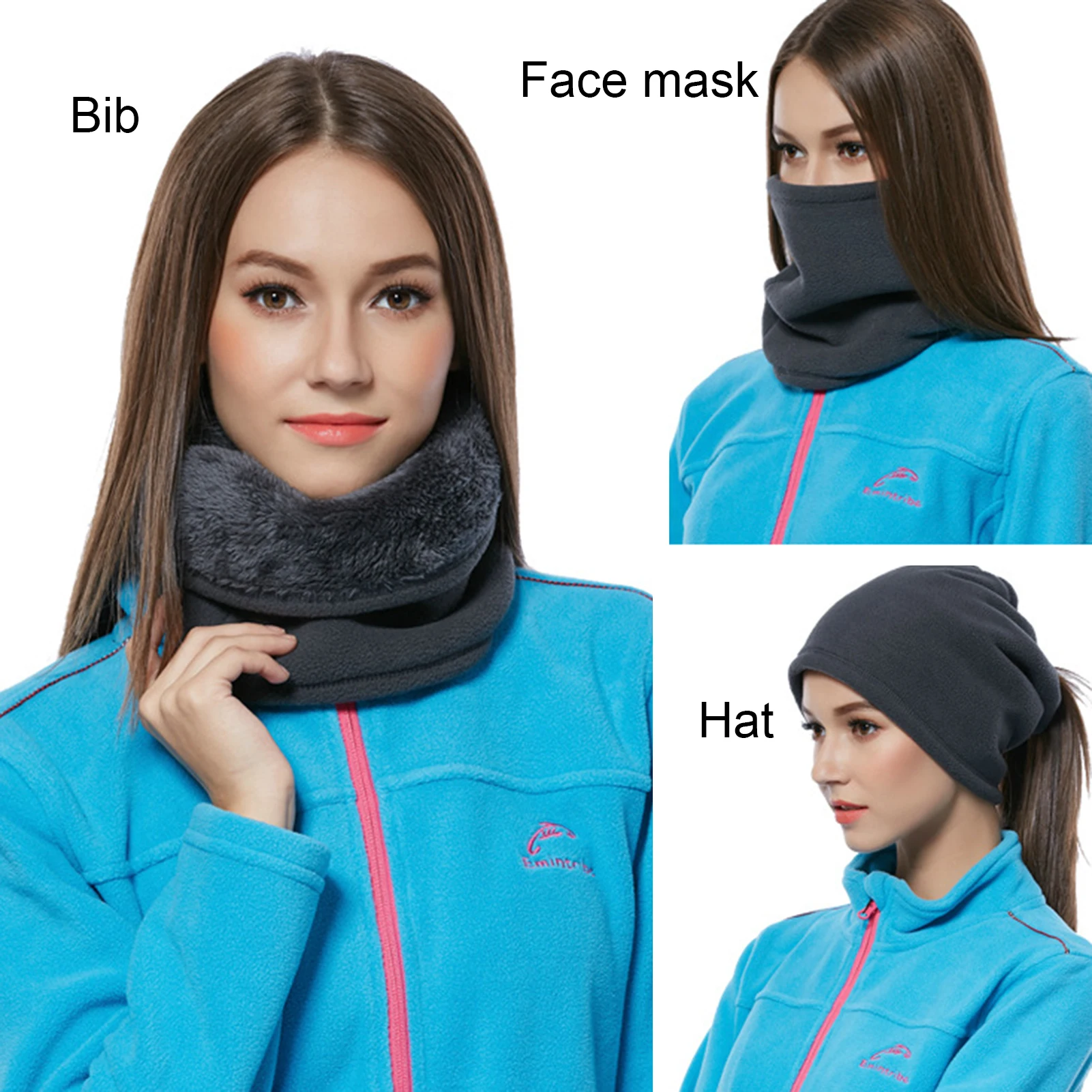 Outdoor Women Men Winter Warm  - Infinity Scarf Knit recensione e prezzo