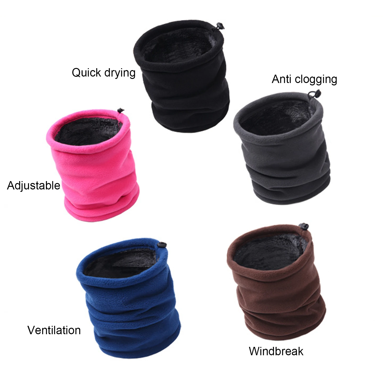 Outdoor Women Men Winter Warm  - Infinity Scarf Knit recensione e prezzo