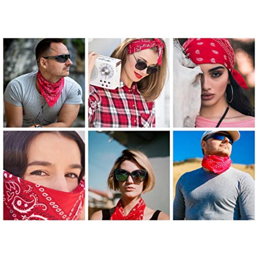 Gift Packaging Bandana for Men - Handkerchief Cotton Men recensione e prezzo