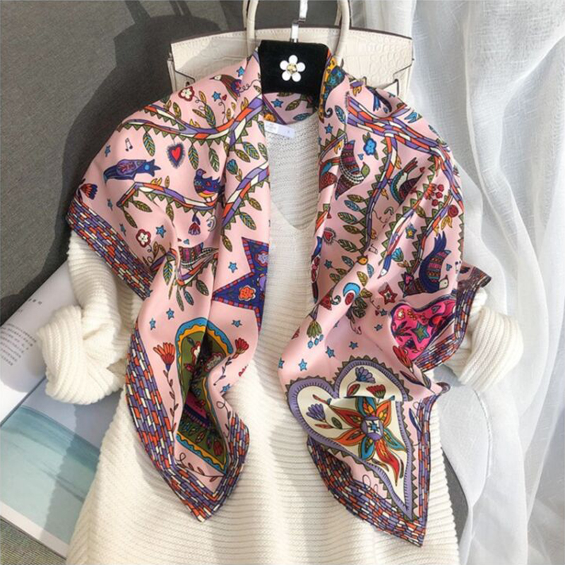 2024 90*90cm Square Scarf Twil - Bandana Cotton recensione e prezzo