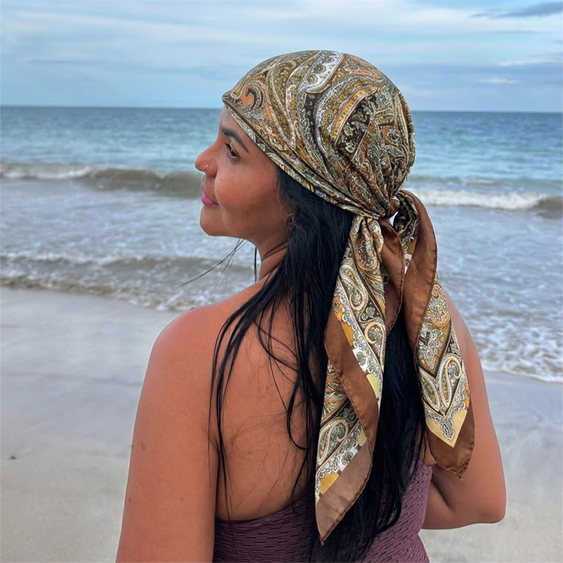 Women Spring Summer Square Sca - Silk Neck Scarf recensione e prezzo