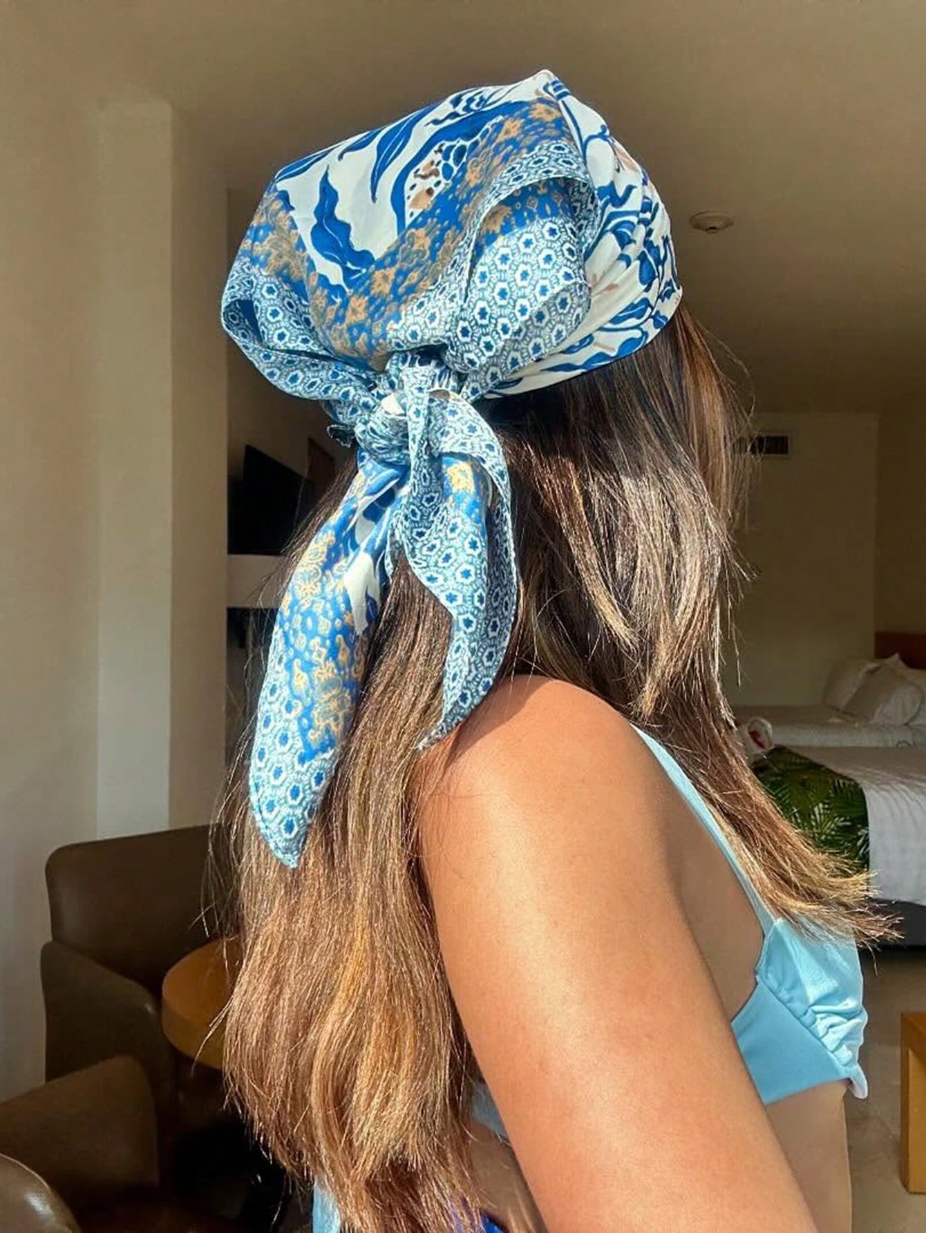 Luxury Brand Bohemia Print Squ - Silk Neck Scarf recensione e prezzo