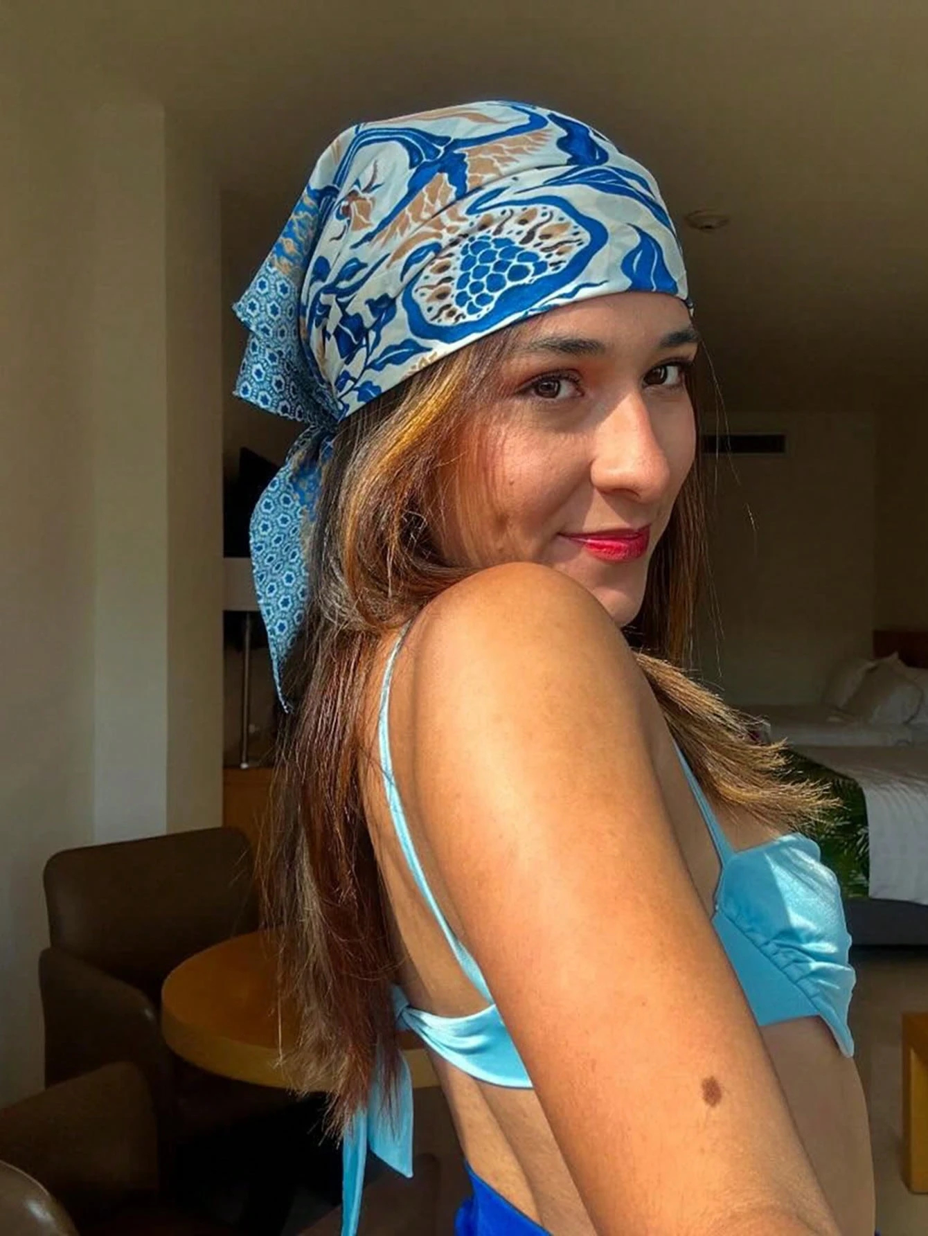 Luxury Brand Bohemia Print Squ - Silk Neck Scarf recensione e prezzo