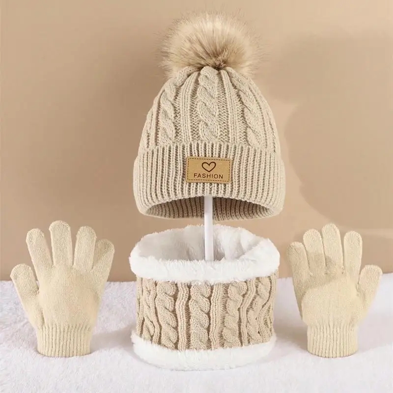 Toddler Kids Pom Pom Decor Bea - Infinity Scarf Knit recensione e prezzo