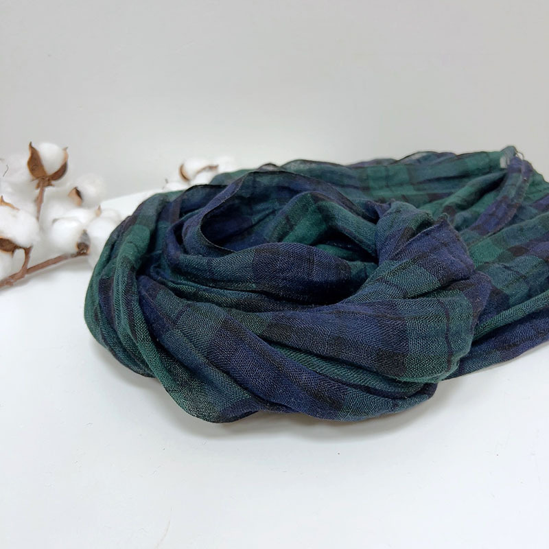 Retro Stripe 100% Linen scarf  - Ascot Neck Scarf recensione e prezzo