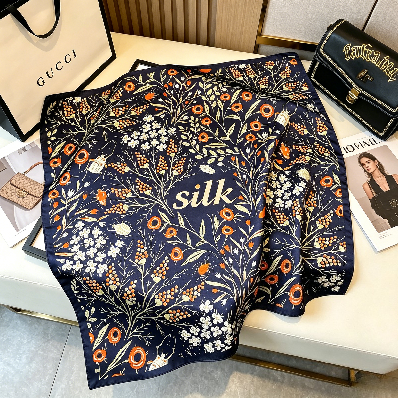 Gifts Korean Version Three-dim - Scarf Silk Square recensione e prezzo