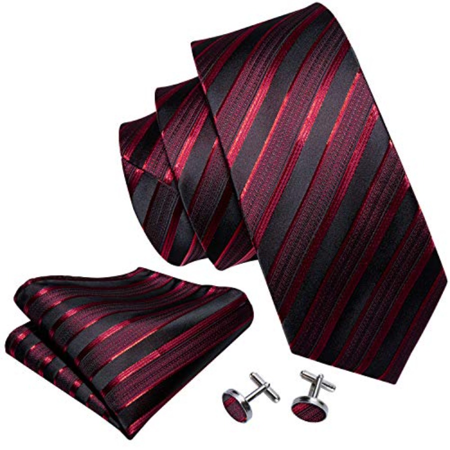 Tie Sets for Men Silk Stripe N - Silk Tie Striped recensione e prezzo