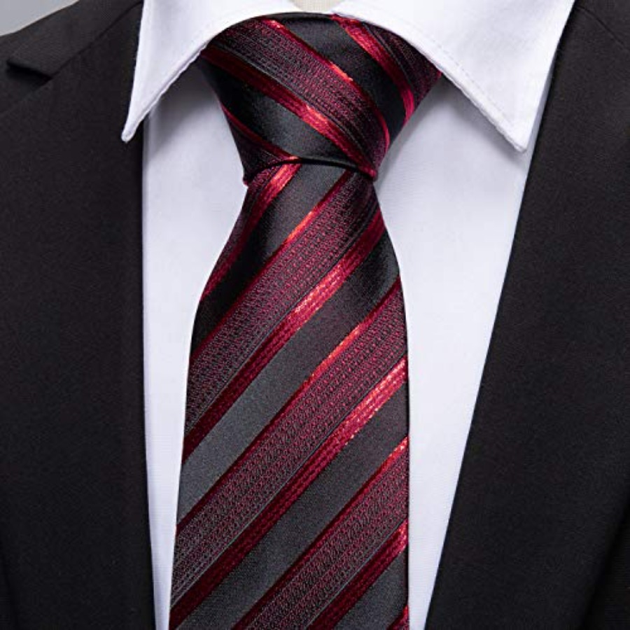Tie Sets for Men Silk Stripe N - Silk Tie Striped recensione e prezzo