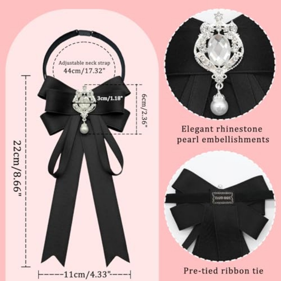 LJBFNN Bow Tie For Women, Pre- - Bow Tie Pre Tied recensione e prezzo