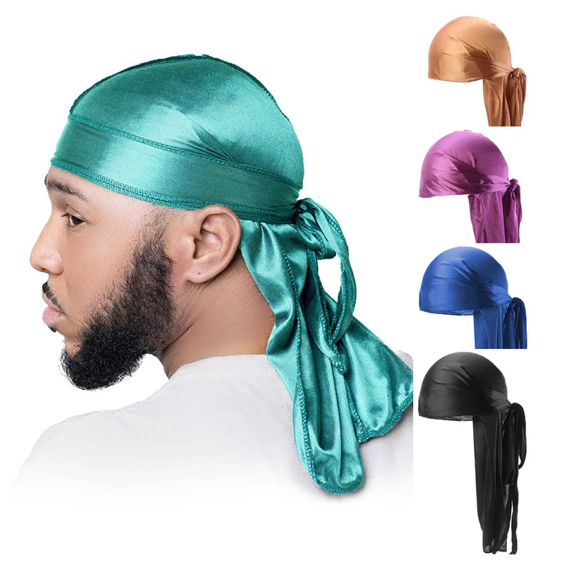 5Pcs Silk Durag Bandana Turban - Bandana Doo Rag recensione e prezzo