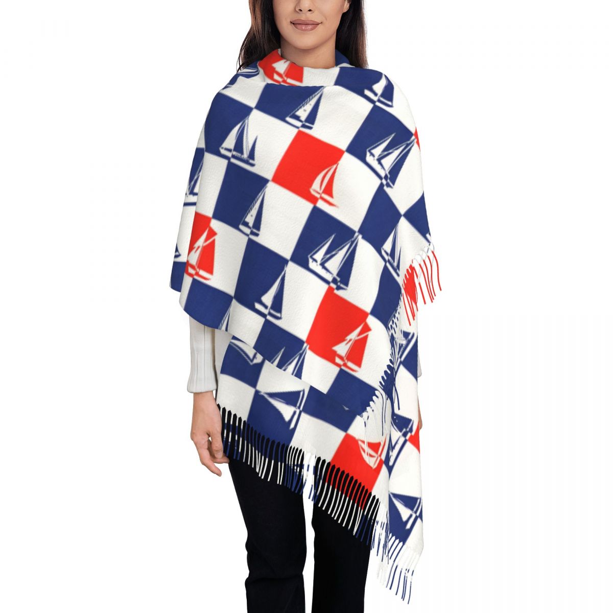 Sailing Ship Ocean Scarf Fall  - Pashmina Wrap Large recensione e prezzo