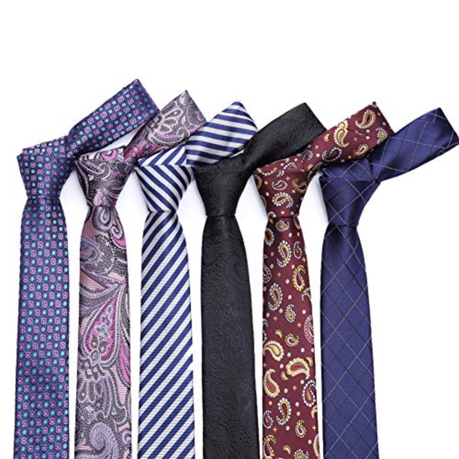 4 Packs Skinny Neckties for Me - Skinny Tie Men recensione e prezzo