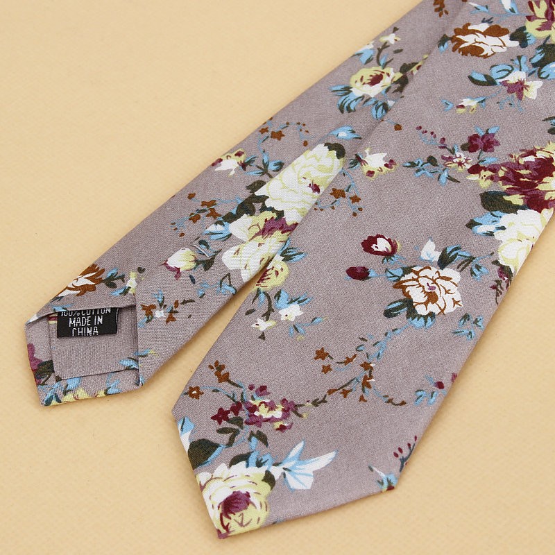 Brand New Floral Tie for Men's - Skinny Tie Men recensione e prezzo