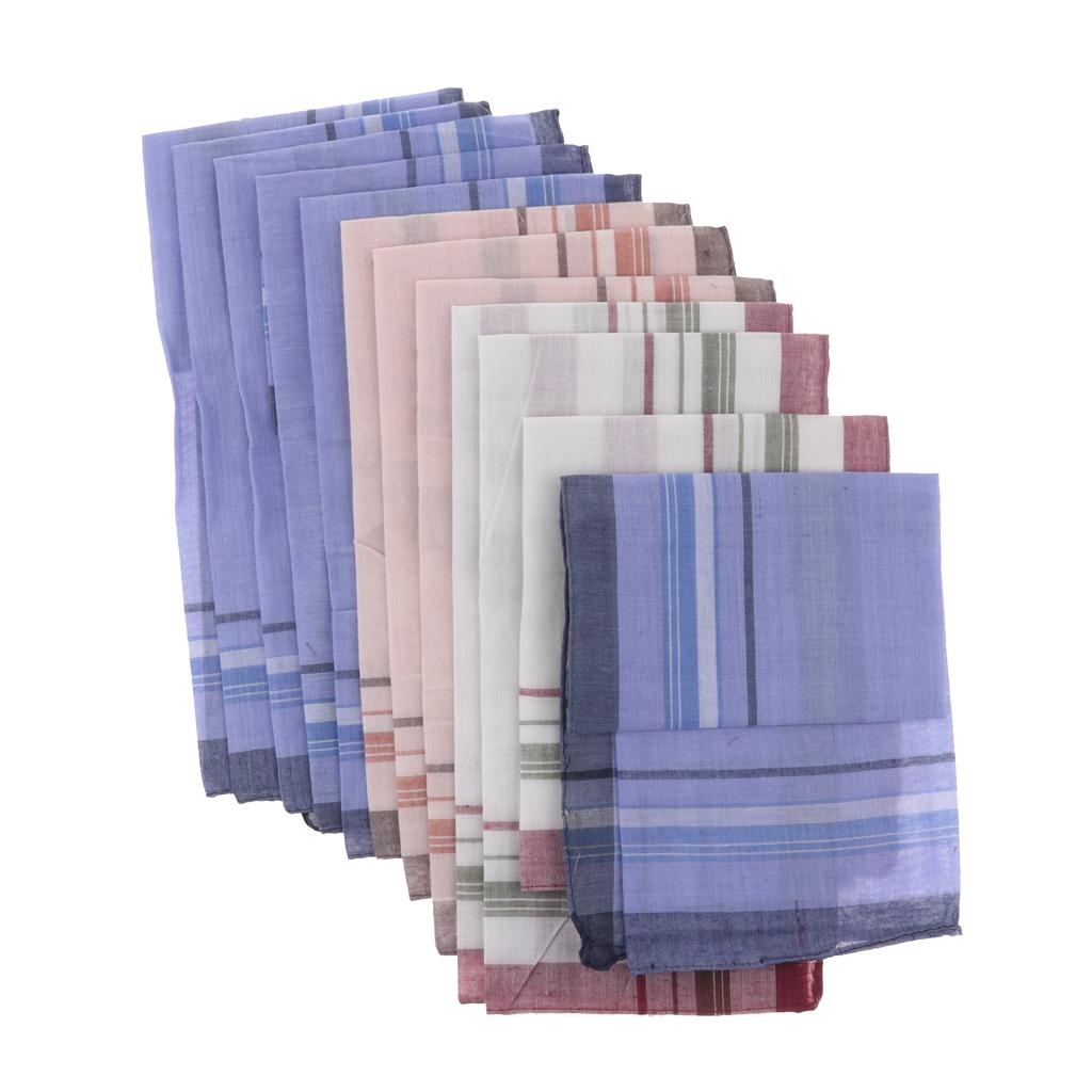 12 Pieces Men Assorted Cotton  - Handkerchief Cotton Men recensione e prezzo