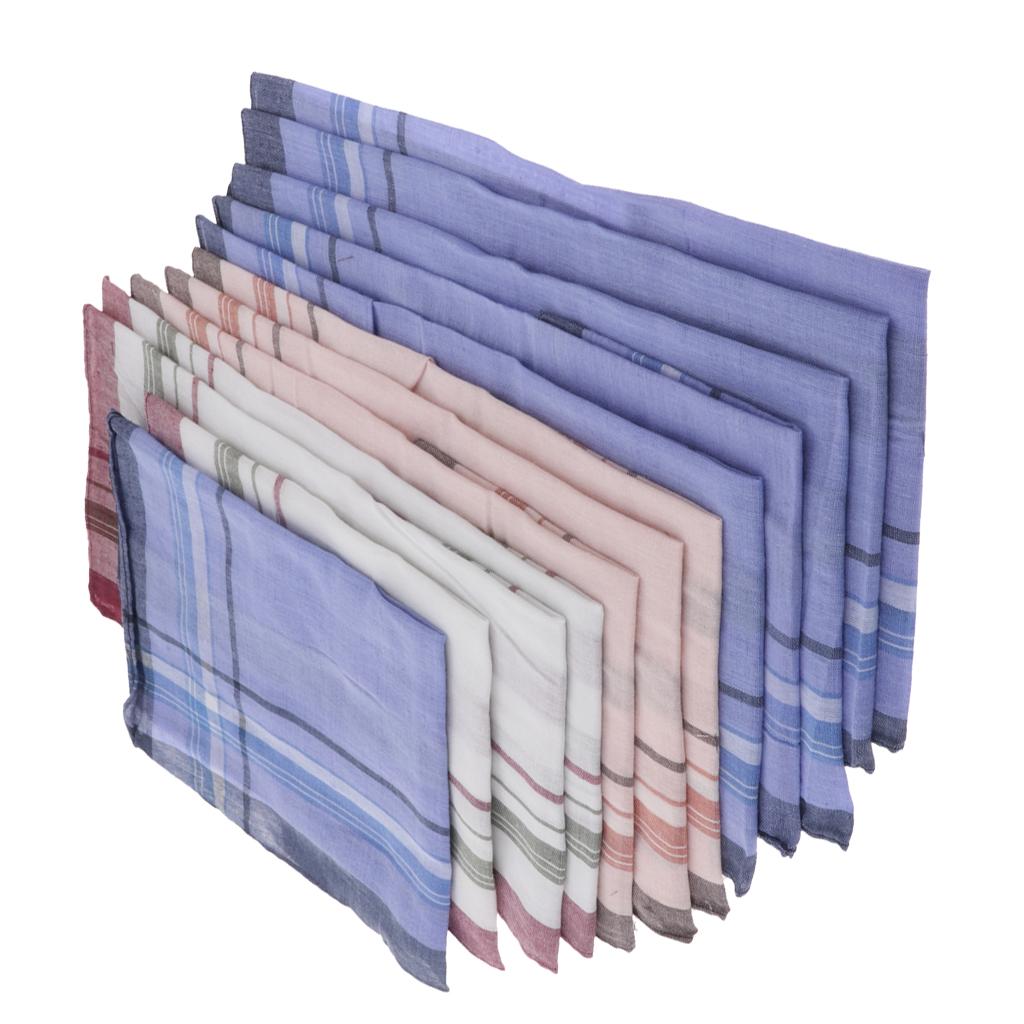 12 Pieces Men Assorted Cotton  - Handkerchief Cotton Men recensione e prezzo