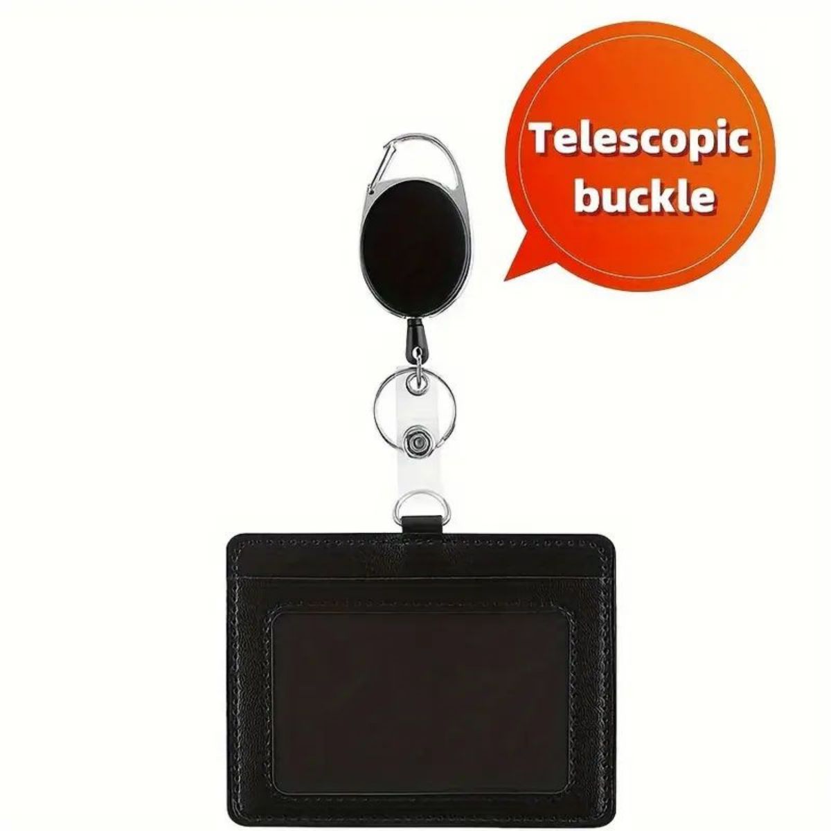 1 pc Horizontal ID badge holde - Lanyard Badge Holder recensione e prezzo