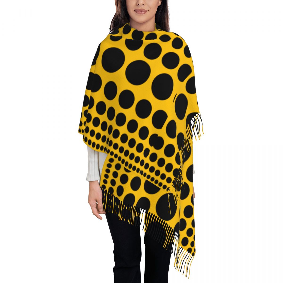 Infinity Polka Dots Scarf for  - Infinity Scarf Knit recensione e prezzo