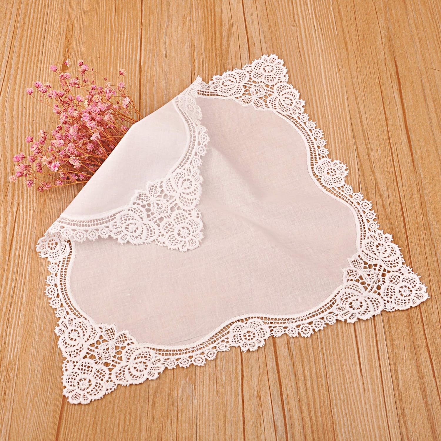 White Wedding Handkerchief Pur - Handkerchief Cotton Men recensione e prezzo